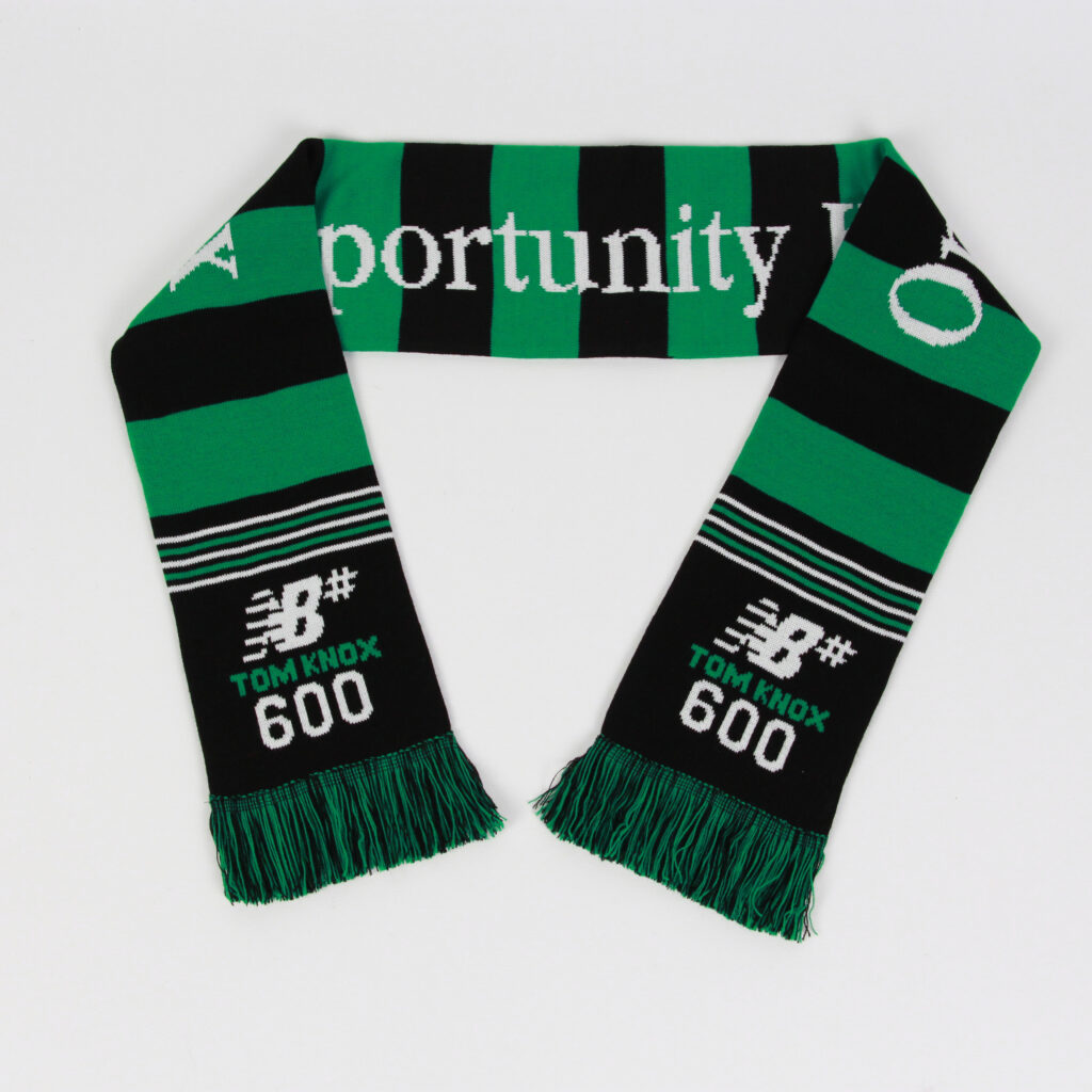 custom soccer scarf