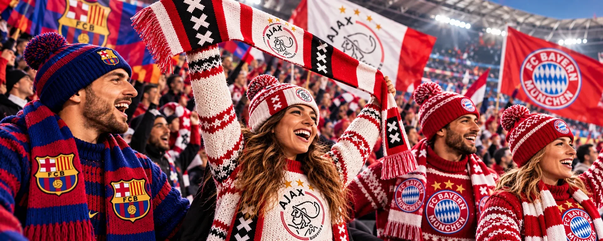 custom soccer scarves_custom beanies