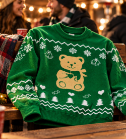 Cozy Bear Christmas Sweater Market